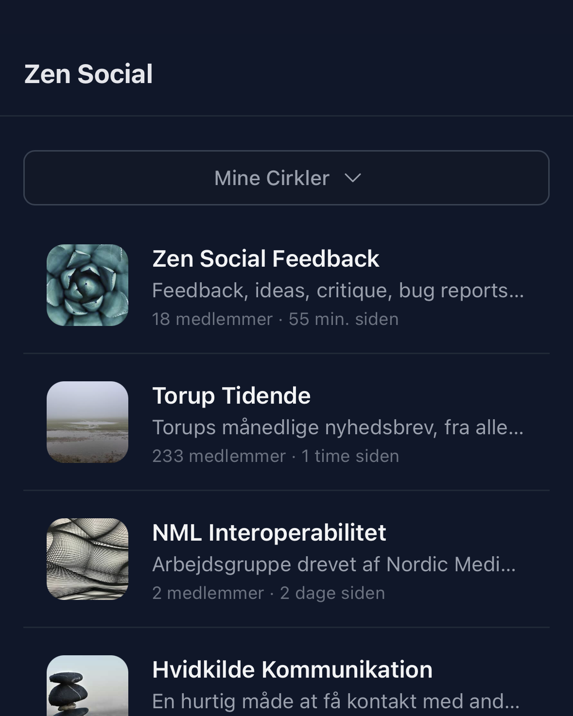 Start med jeres fællesskab