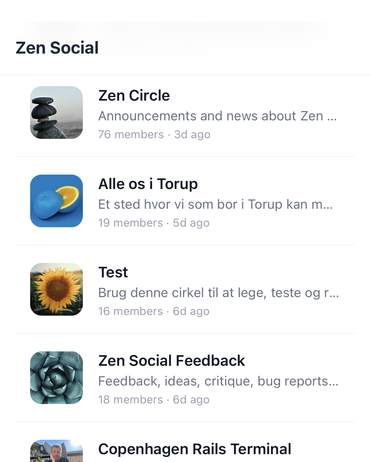 Start med jeres fællesskab